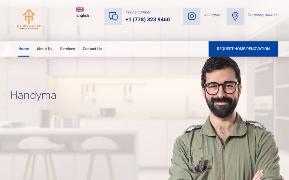 Handyman BC website