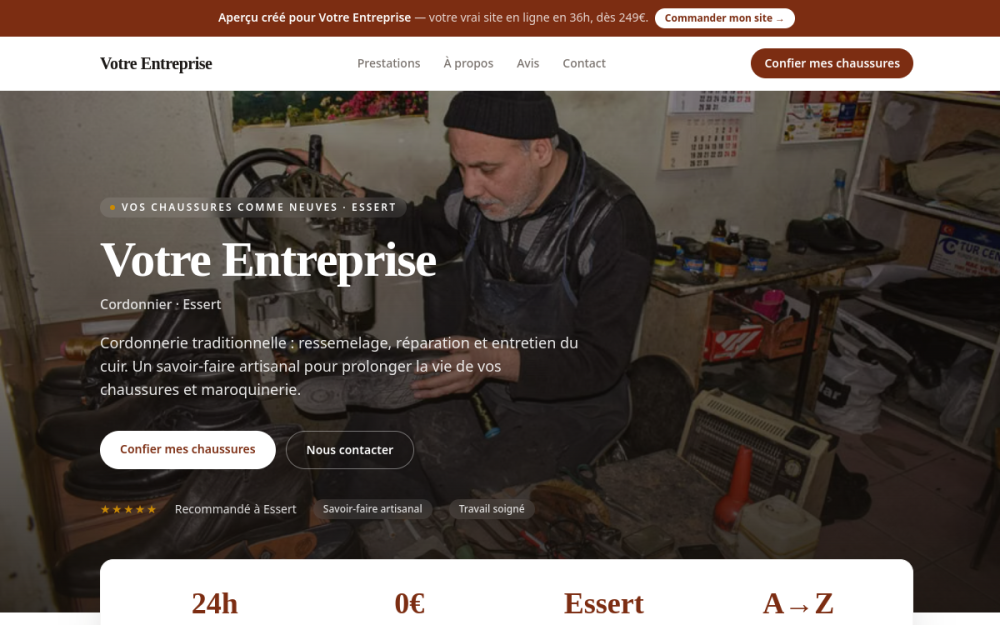 Agence web Services & Réparation à Essert — création de site internet