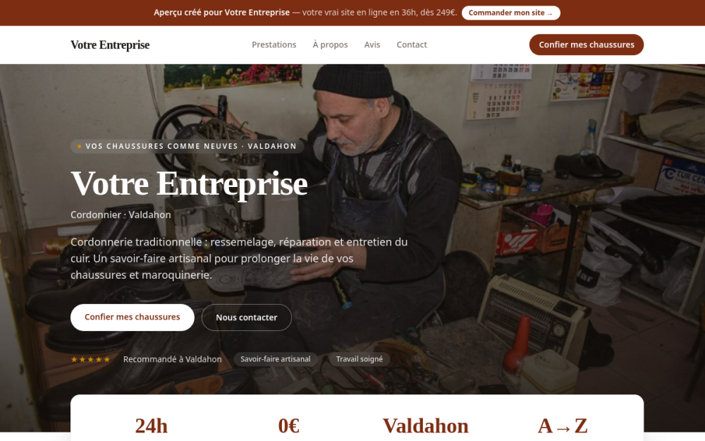 Agence web Services & Réparation à Valdahon — création de site internet