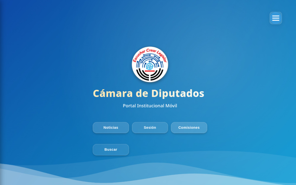 Portal móvil Cámara de Diputados de Misiones