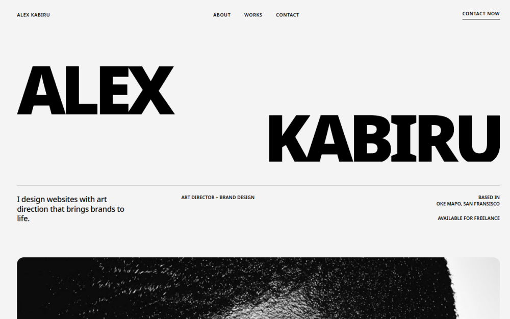 Alex Kabiru website preview