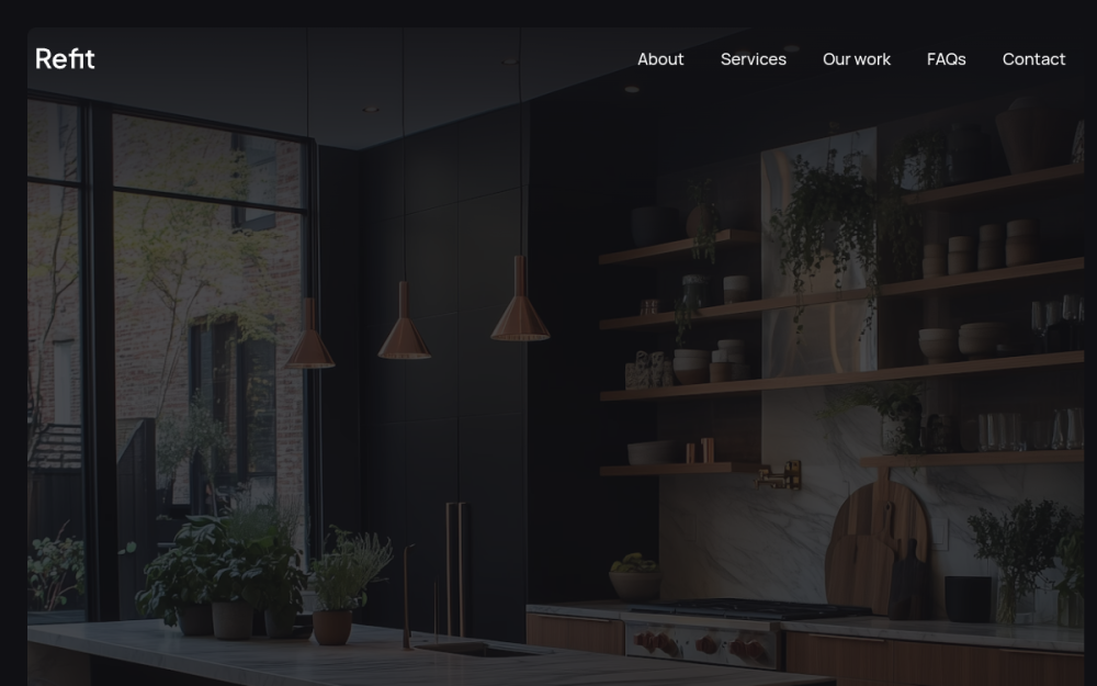 Refit website preview