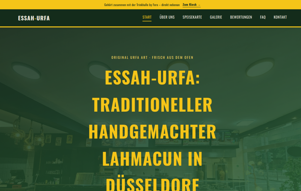 Website Essah Urfa Lahmacun