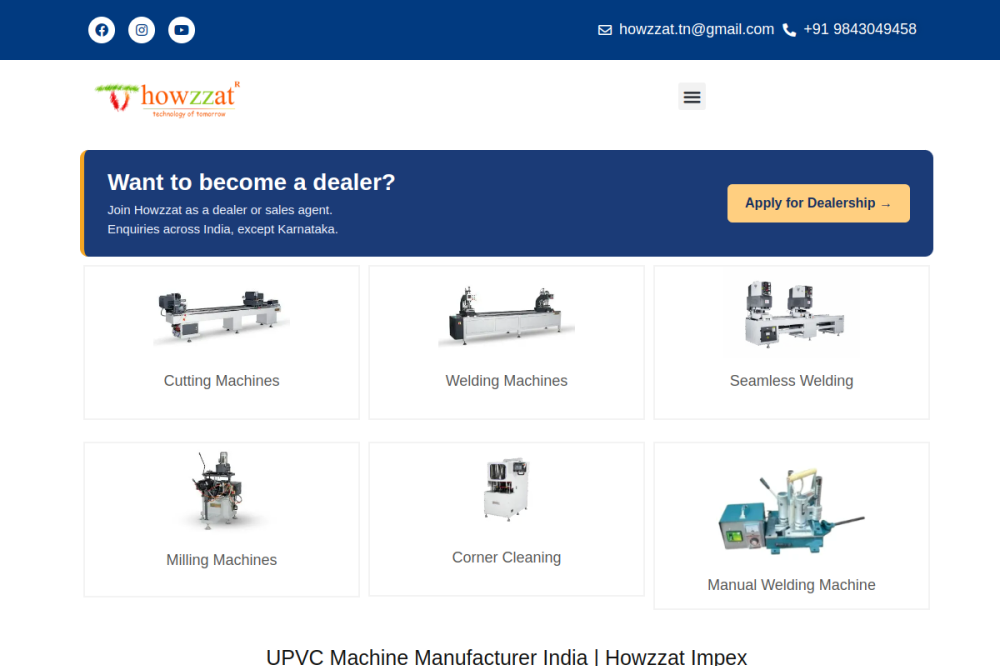 upvcmachines.com