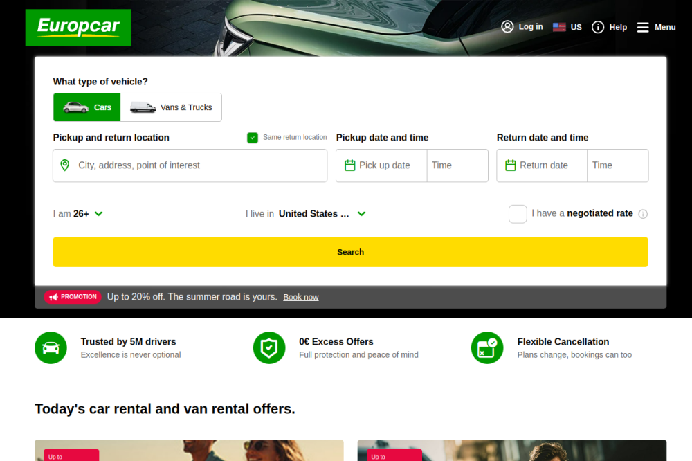 Europcar Interface