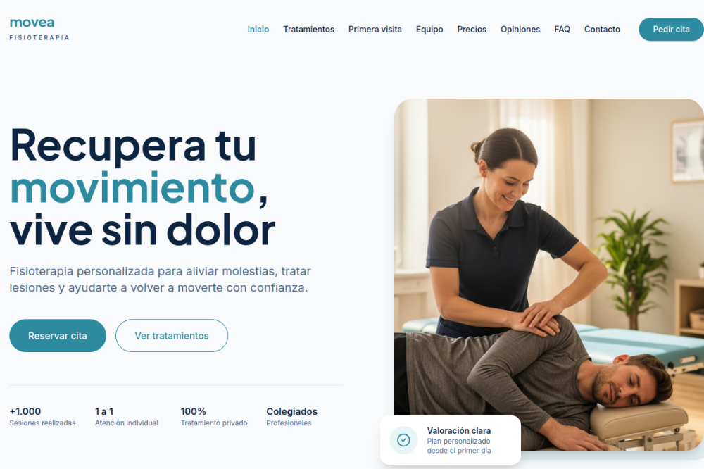 Captura de pantalla de Fisioterapia