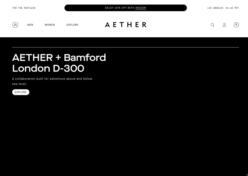 AETHER Apparel preview