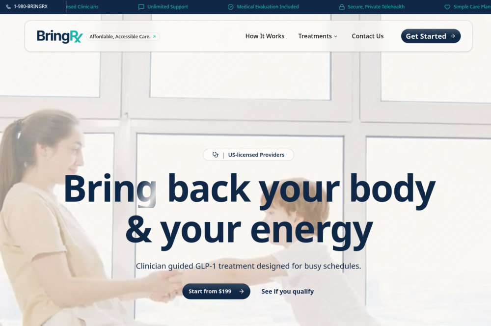 BringRx website preview