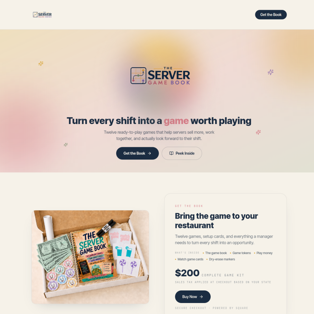 The Server Game Book screenshot