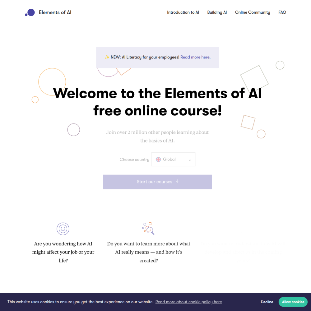 Elements of AI