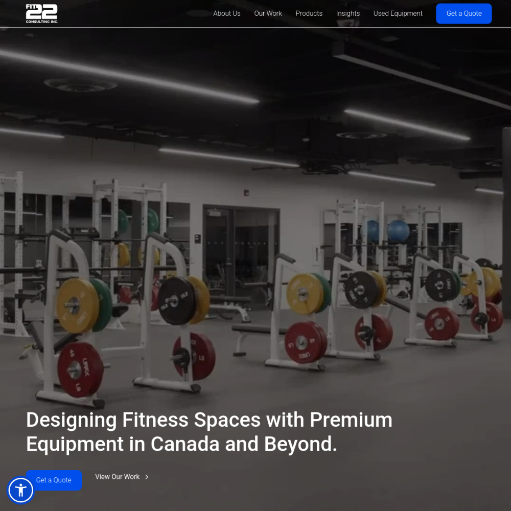 Fit22 website