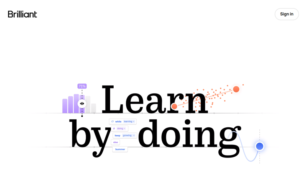 Interfaz de Brilliant AI