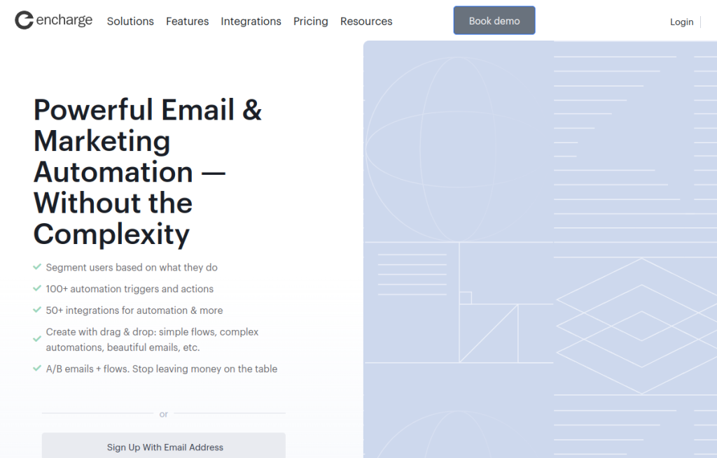 Interfaz de Encharge