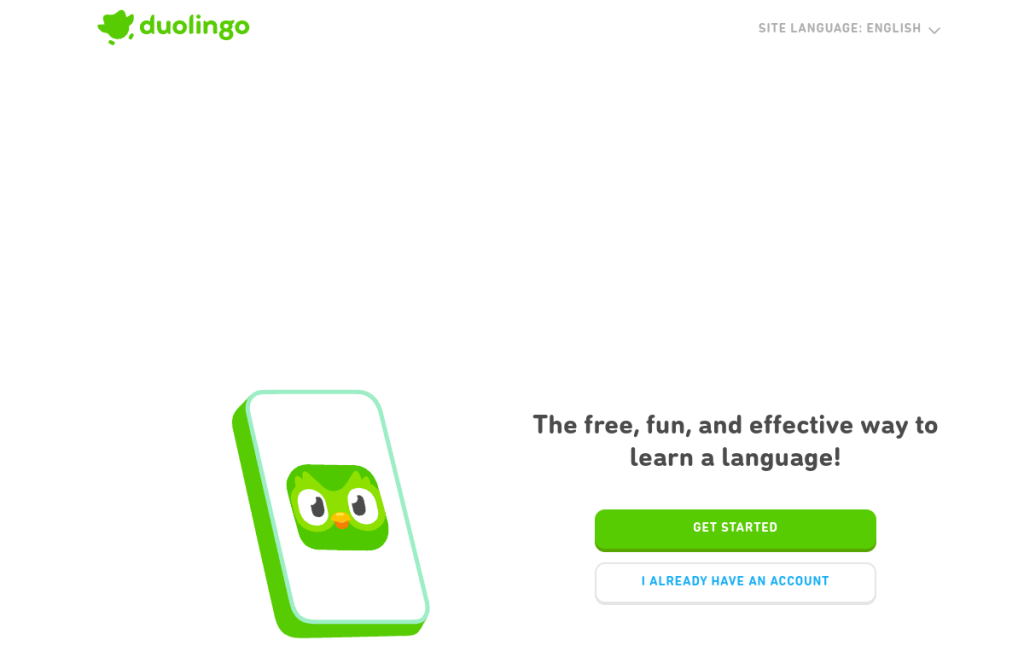 Interfaz de Duolingo Max