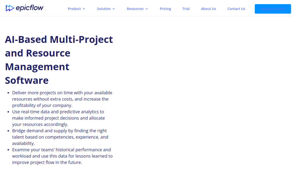 Interfaz de Epicflow