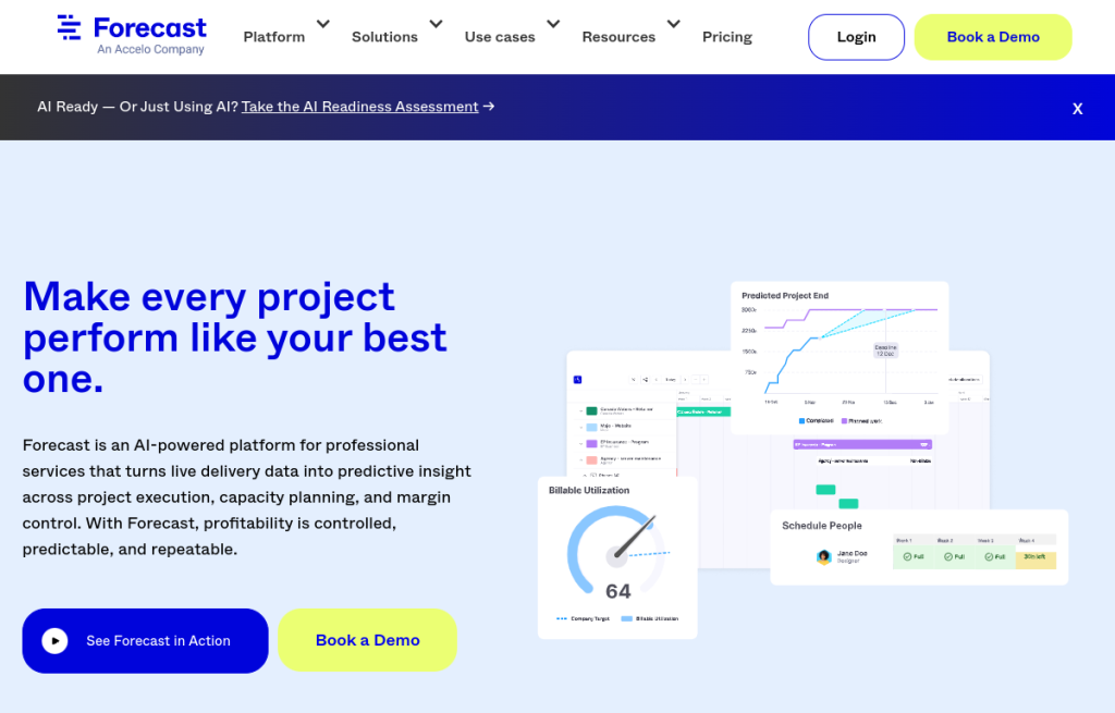 Interfaz de Forecast