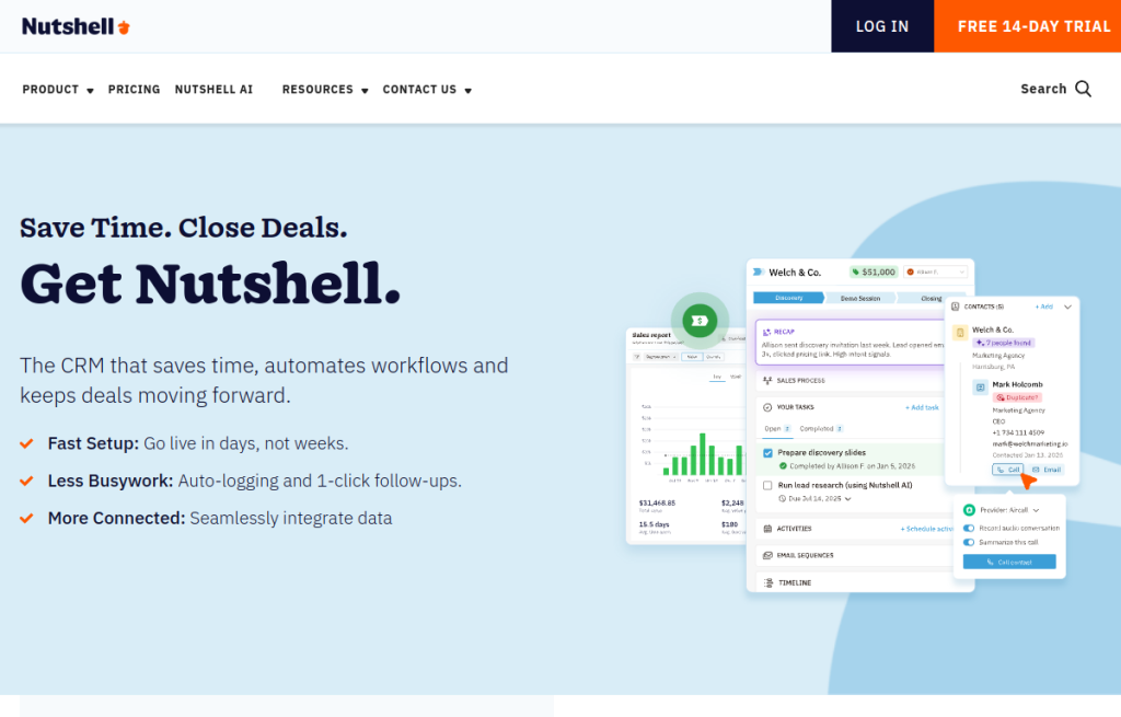 Interfaz de Nutshell