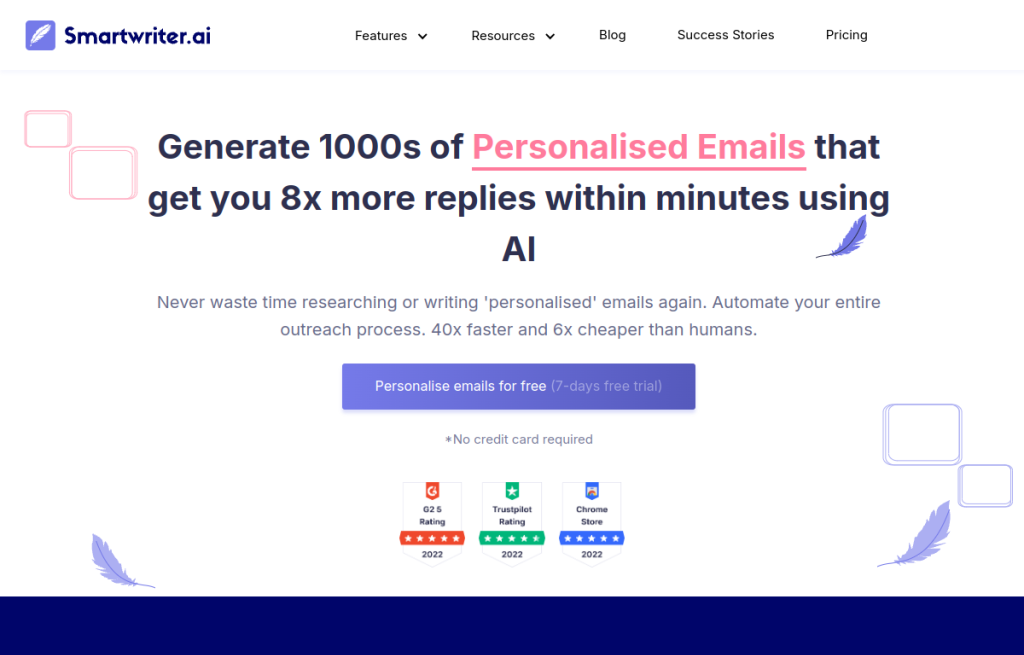 Interfaz de Smartwriter