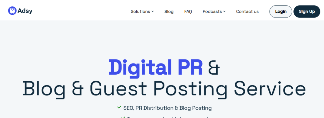 adsy.com guest post marketplace screenshot