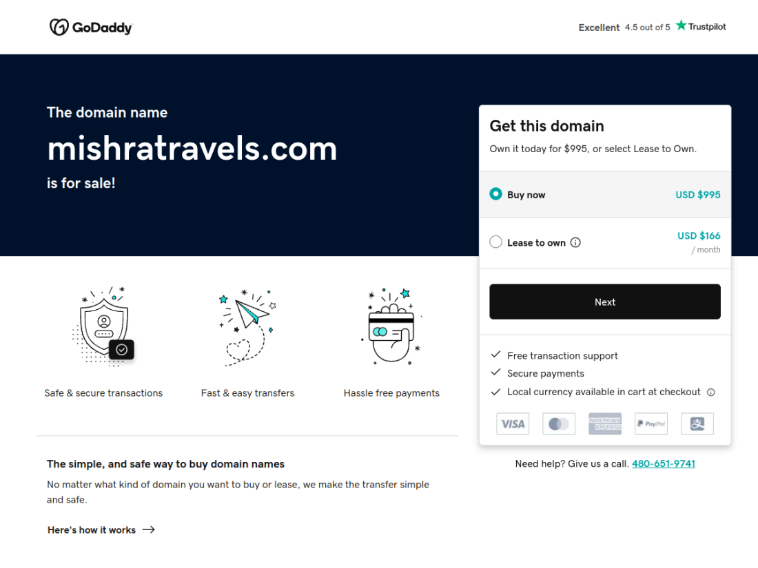 Automatic live preview of MishraTravels.com