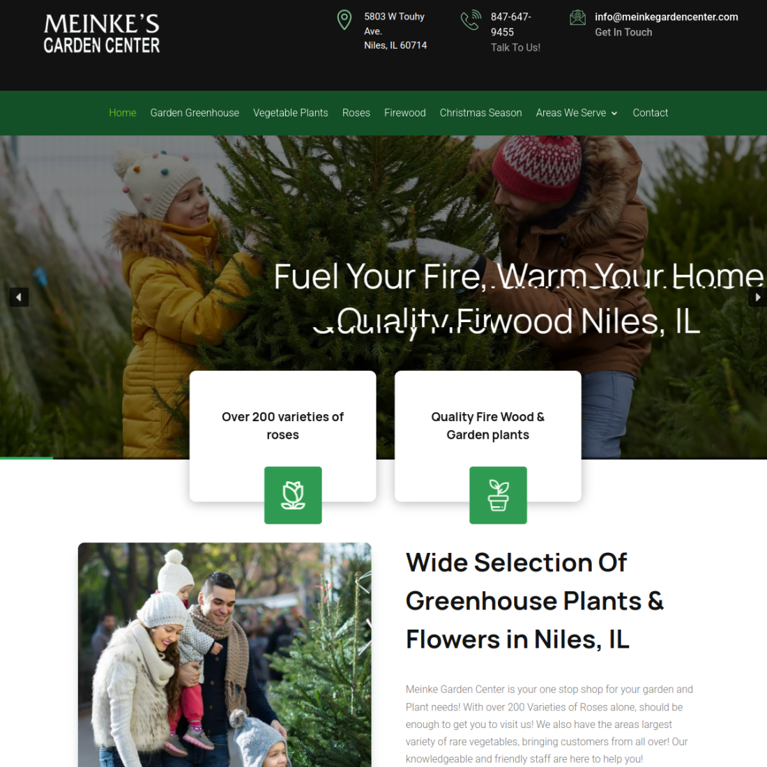 Meinke Garden Center Inc desktop view