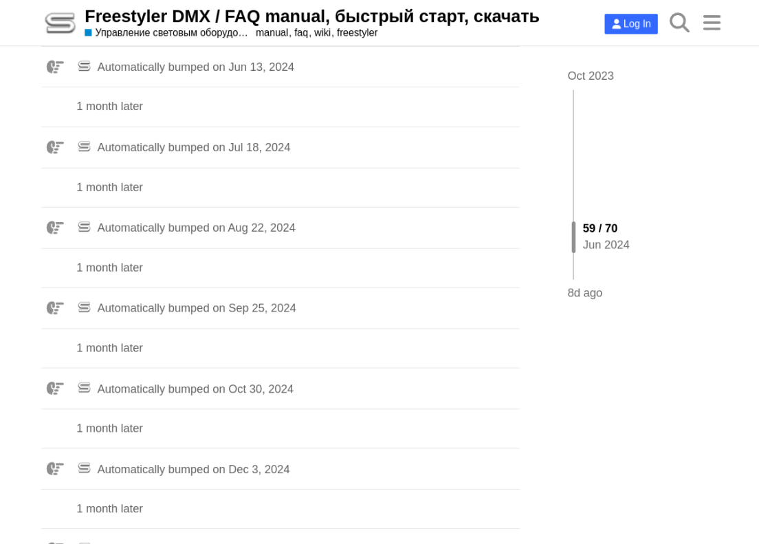 Freestyler DMX / FAQ manual, быстрый старт, скачать - #60 от пользователя system - Управление световым оборудованием - Сообщество художников по свету - Технический SEO анализ сайта - svetovik.info