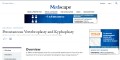 2006 Percutaneous Vertebroplasty and Kyphoplasty eMedicine Radiology