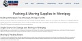 Winnipeg moving supplies