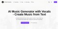 AI Music Generator with Vocals - Create Music from Text