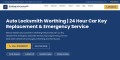 Auto Locksmith Worthing, 24 Hour Car Key Replacement & Emergency Service