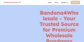 Bandana4Wholesale - Your Trusted Source for Premium Wholesale Bandanas