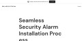 Seamless Security Alarm Installation Process