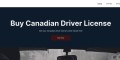Buy Canadian Driver's License Online