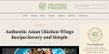 Authentic Asian Chicken Wings Recipe:Savory and Simple