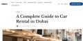 How to hire car in Dubai