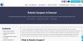 Robotic Surgeon in Chennai