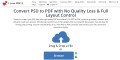 Convert PSD to PDF Online