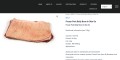 Frozen Pork Belly Bone In Skin On