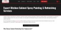 Kitchen Cabinet Refinishing