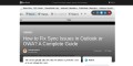 Outlook: Solve error 0x800CCC0E