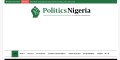 Politics Nigeria Newspaper