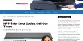 HP Printer Error Codes: Call Our Team