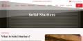 solid interior shutters