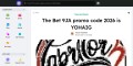 The Bet9ja Promo Code this 2026 is YOHAIG