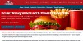 Wendy's Frosty menu