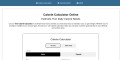 Calorie Calculator Online