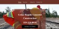 Cedar Rapids Concrete Contractor