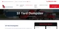 Low Price 10 Yard Dumpster Rental Across United State