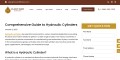 Types of hydraulic cylinders