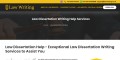 Law Dissertation Writing Services UK